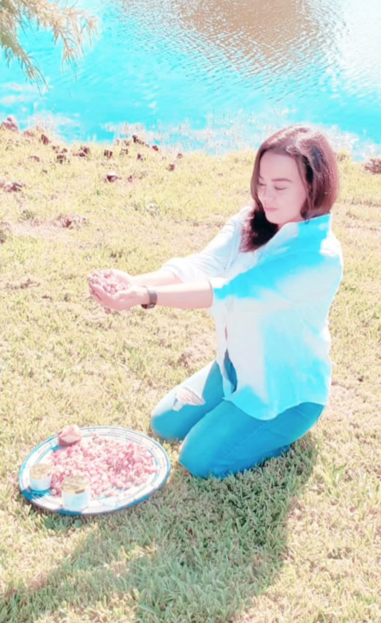 Lalla Elmoufaddal, founder of Merimofa Organic